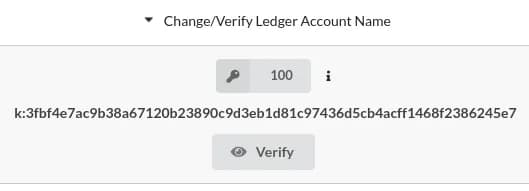 Key 100 on this ledger is k:3fbf4e7ac…